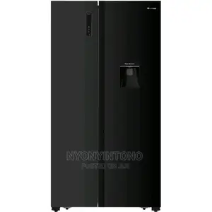 670liters Hisense Fridge With Dispencer and Glassfinish