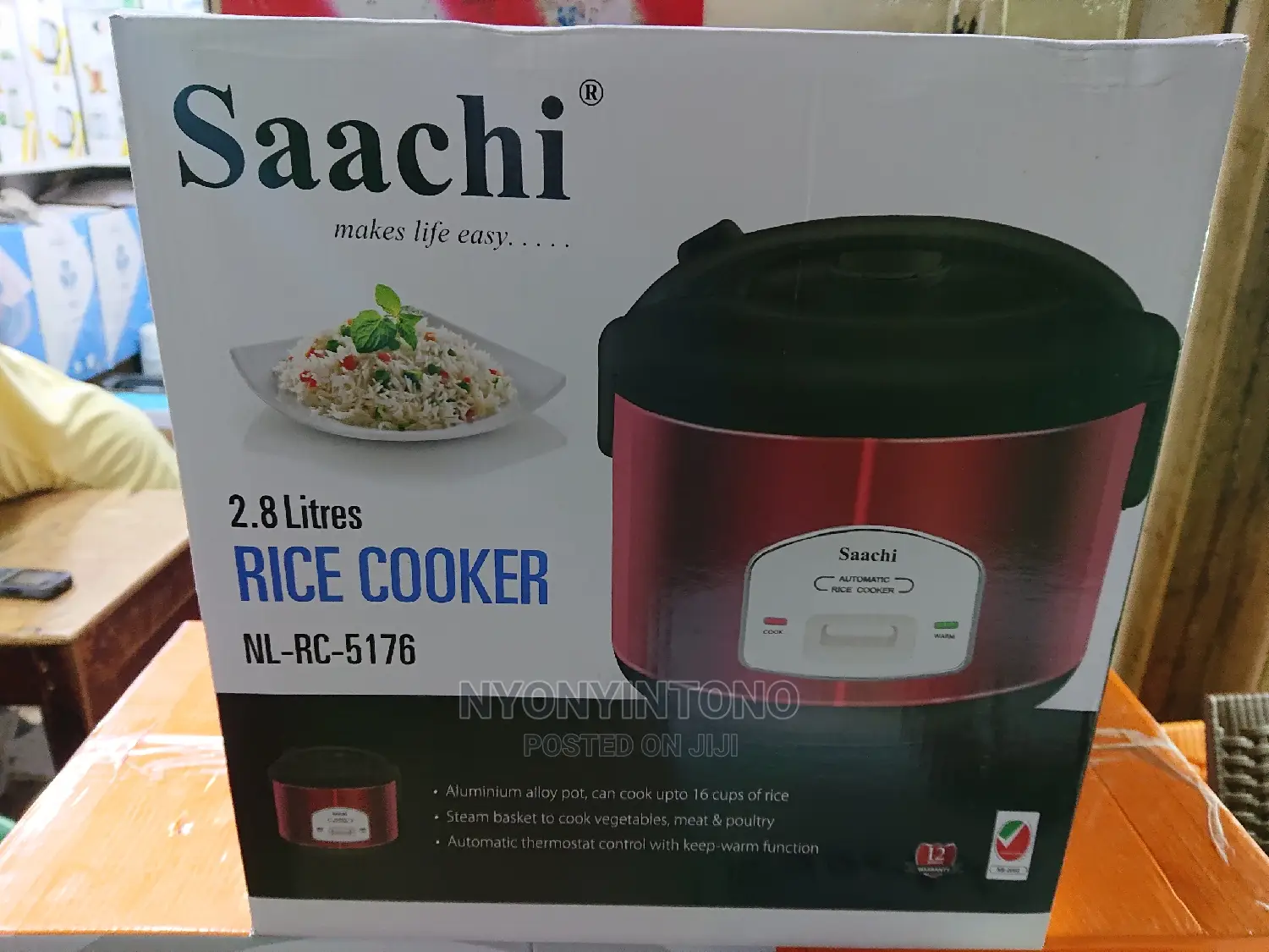 2.8liters Saachi Rice Cooker