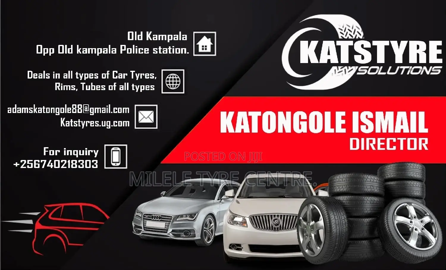 We Sell Car Tyres, Rims and Tubes