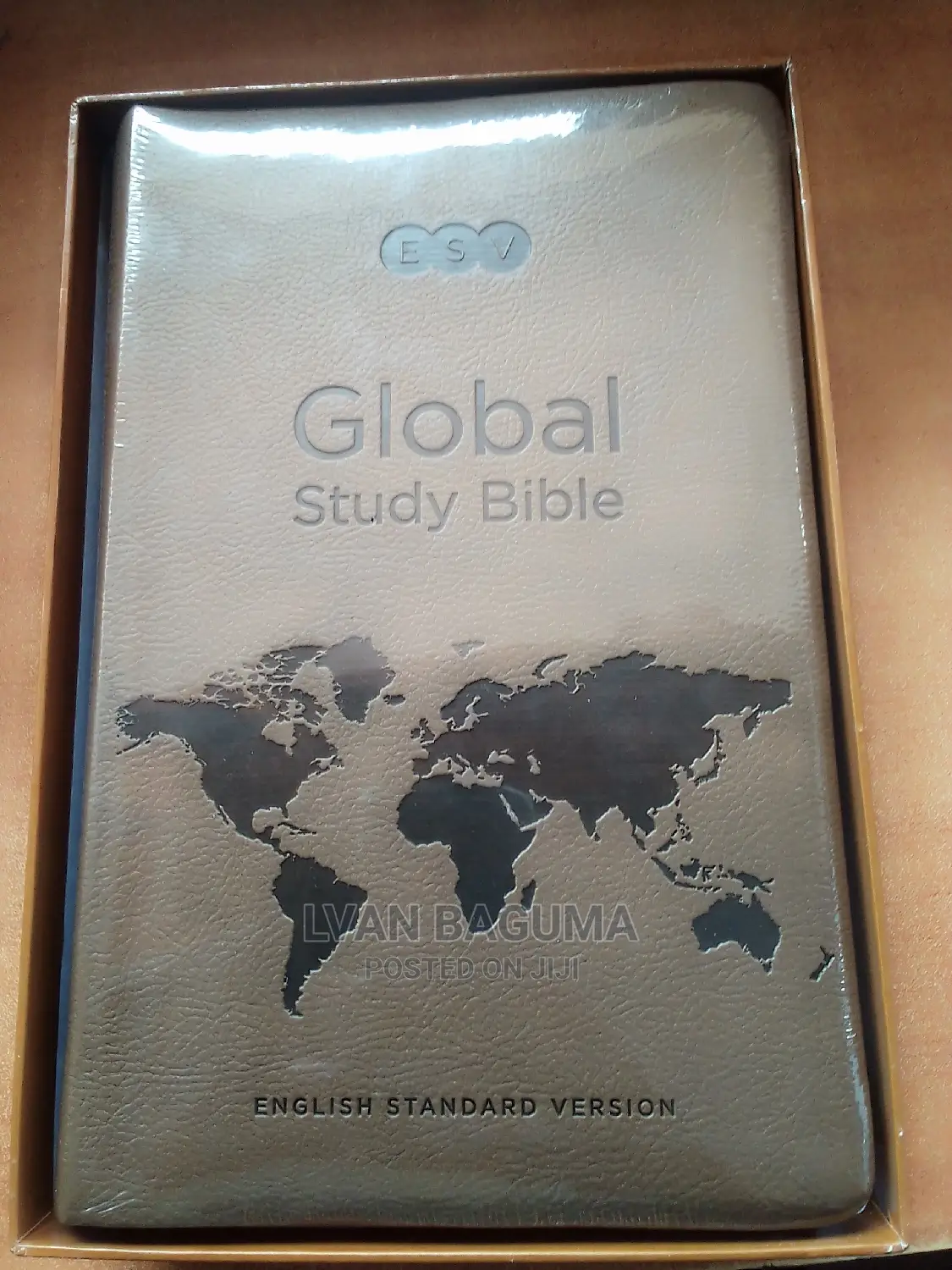 ESV Global Study Bible - Brown Leather Cover