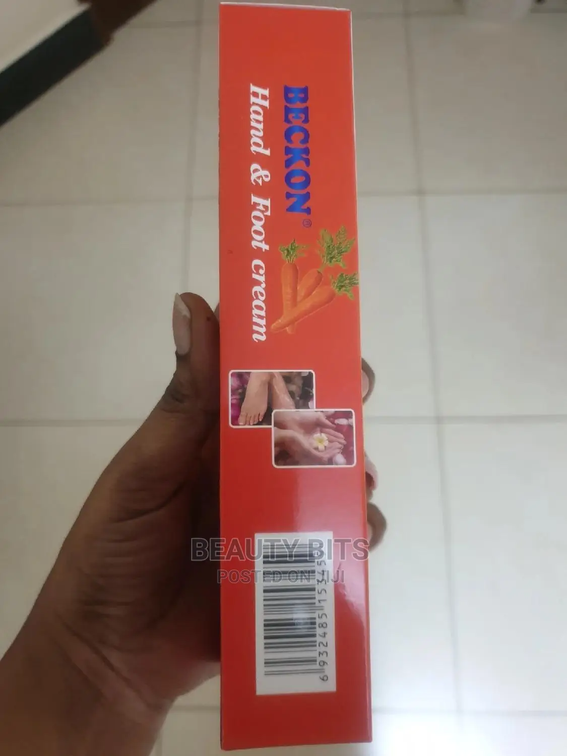 Carrot and Milk Hand and Foot Cream