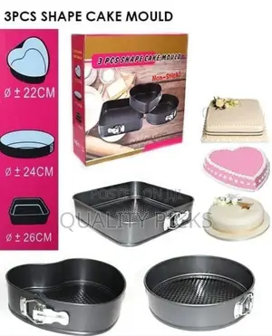 Shaped Cake Mould Set