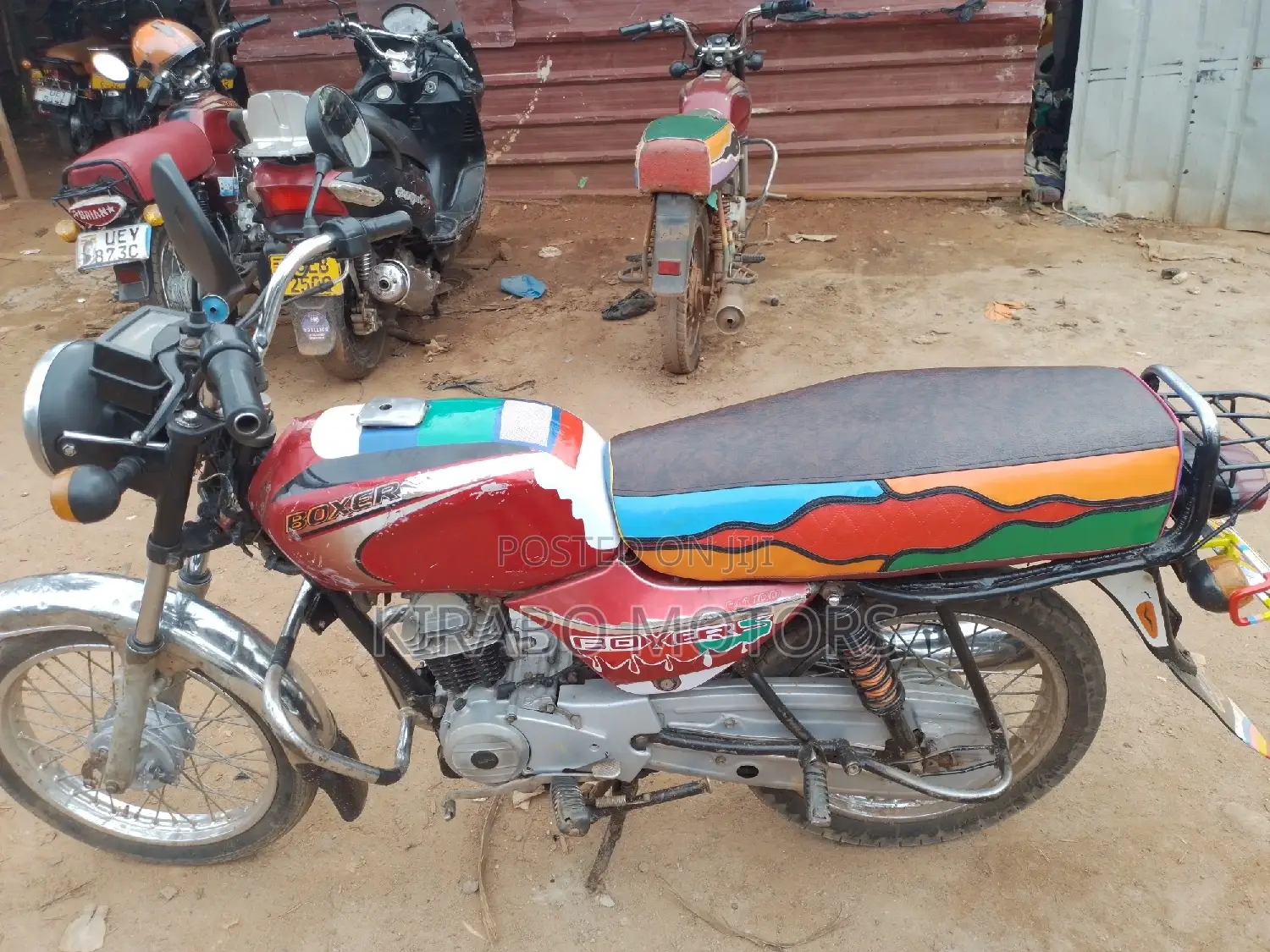 Bajaj Boxer 2013 Red