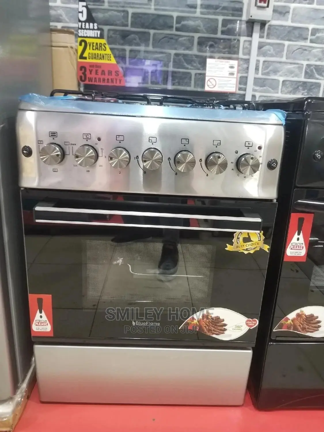 50 by 55 Blue Frame Cooker