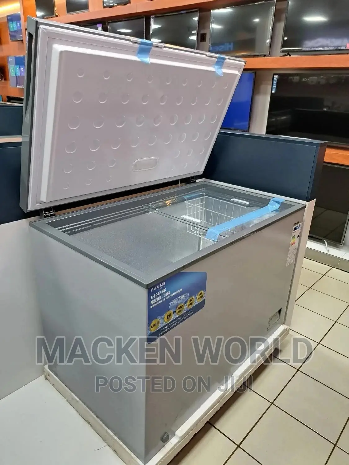 420L Aiwa Chest Freezer New