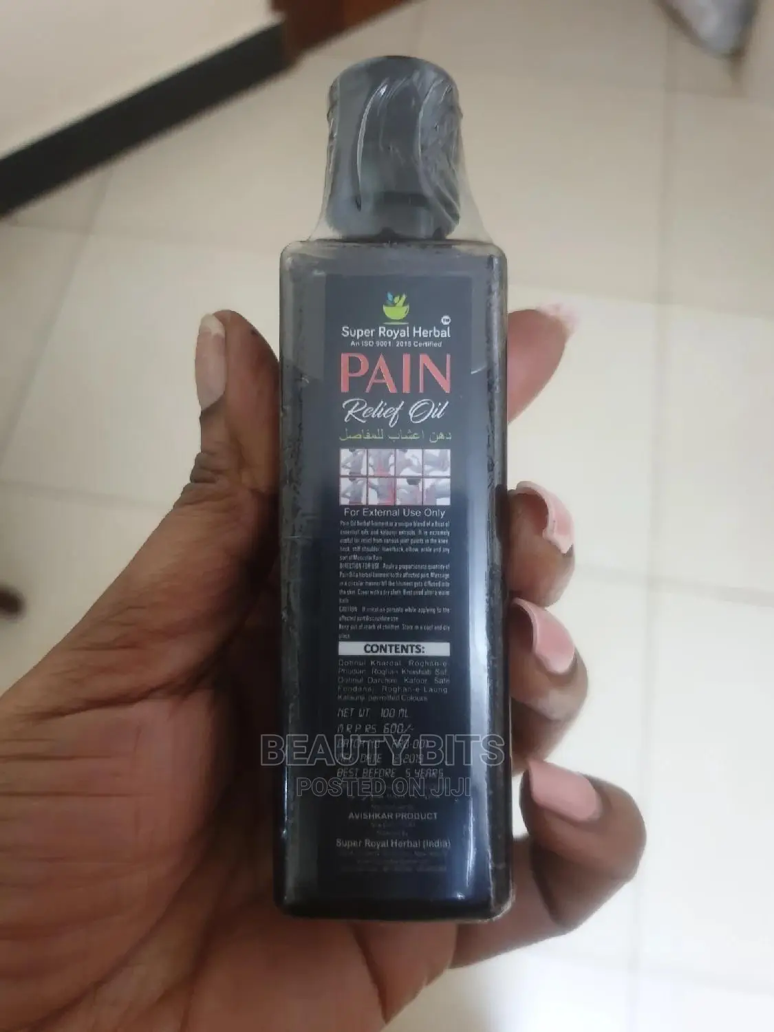 Pain Relief Oil