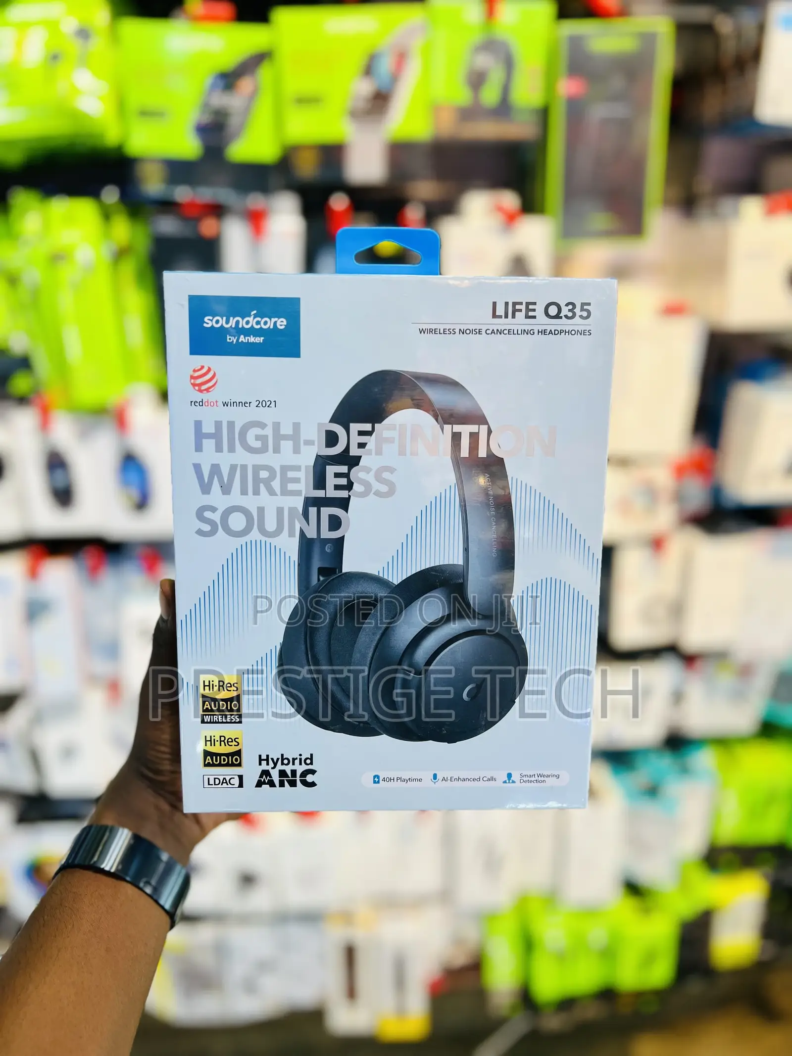 Anker Soundcore Life Q35 ANC Headphones 40 Hours