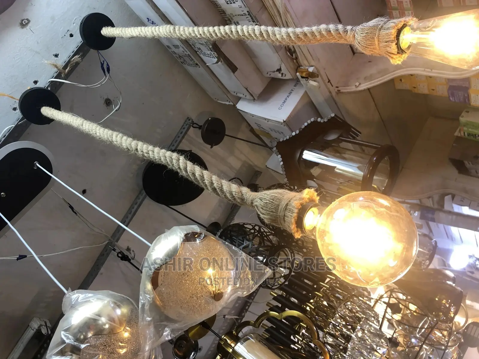 Restaurant Pendant Rope Light