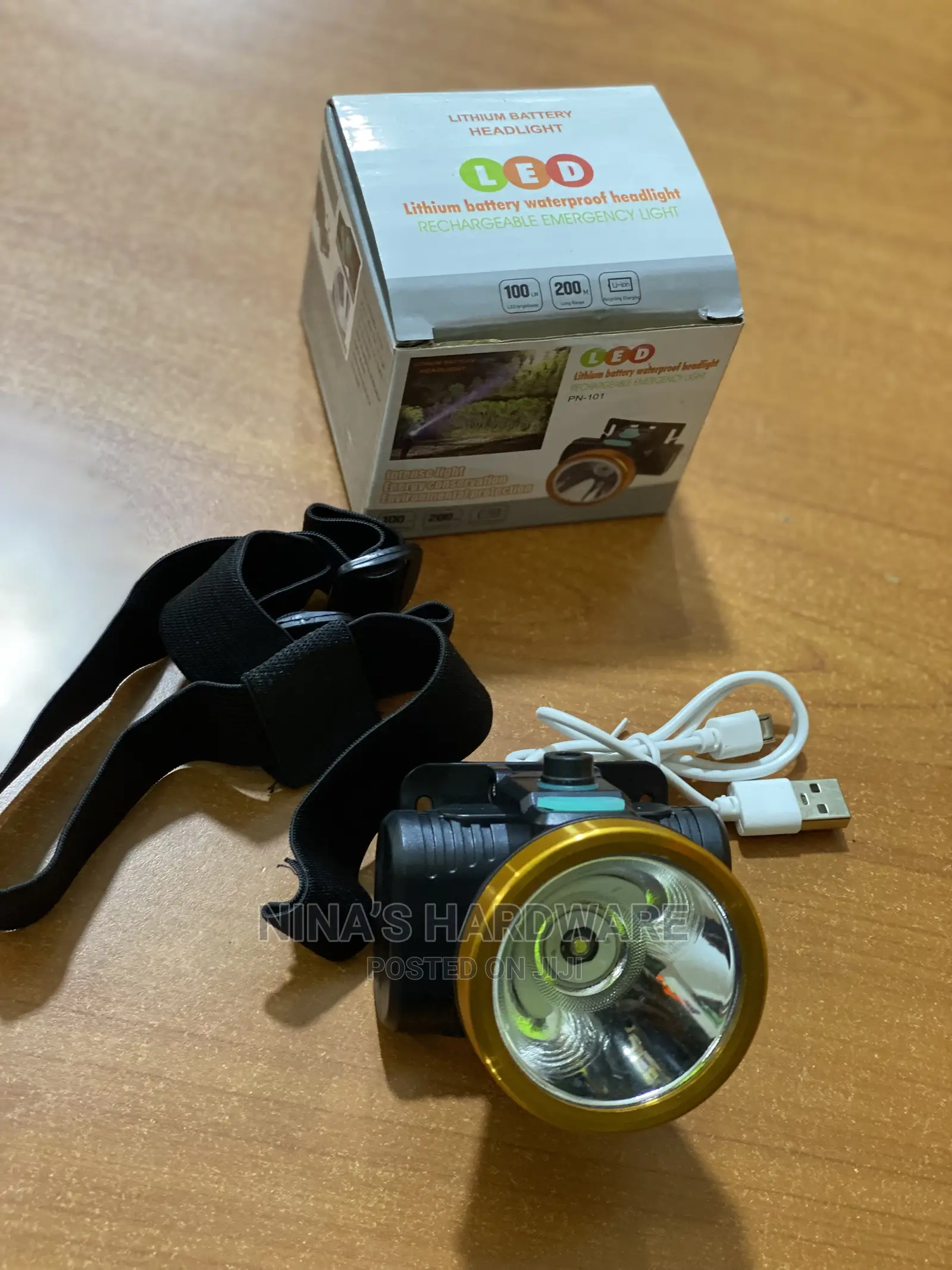 Headlight (Lithium Battery Waterproof Headlights)
