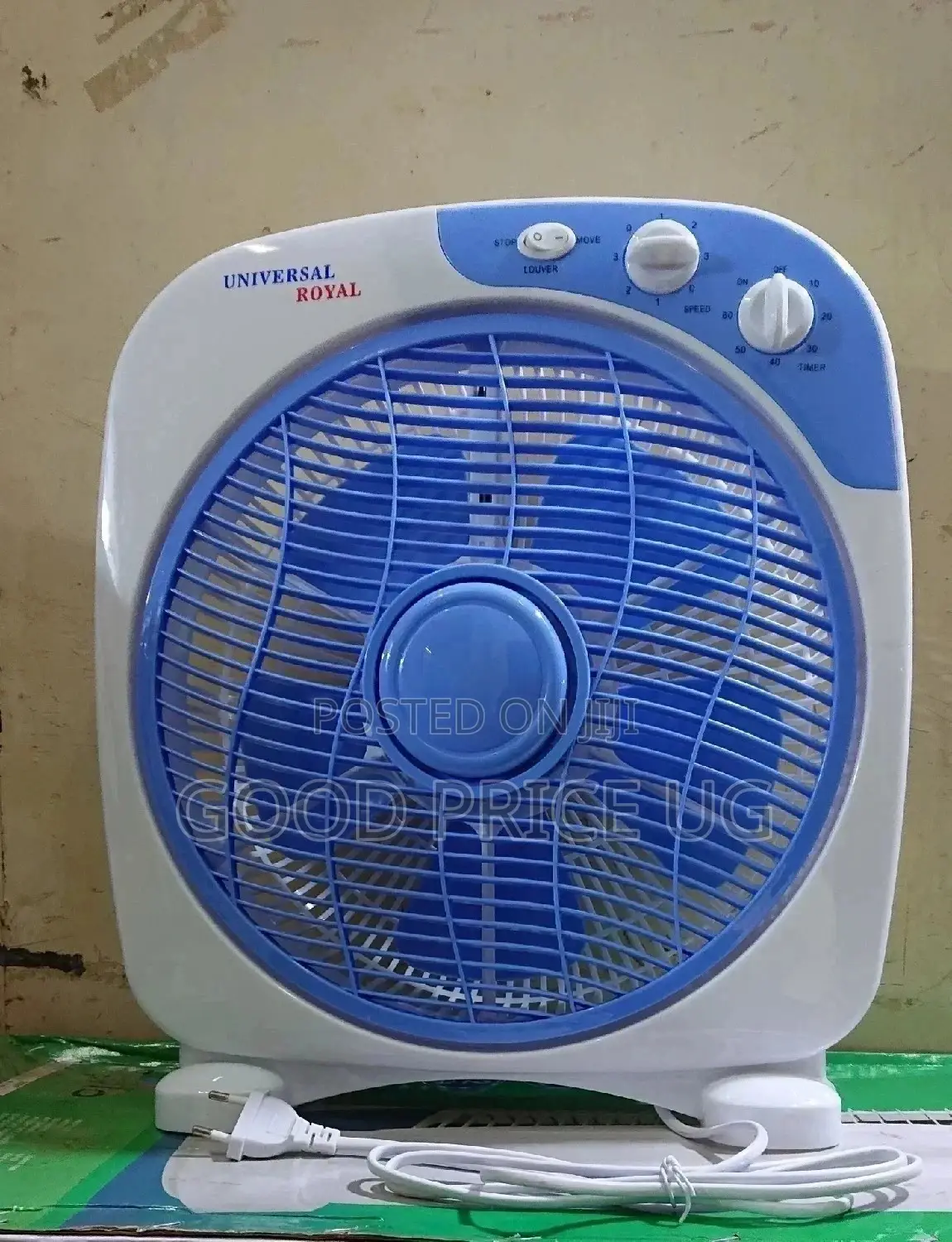 Original Universal Royal Box Fan With 2 Years Warranty