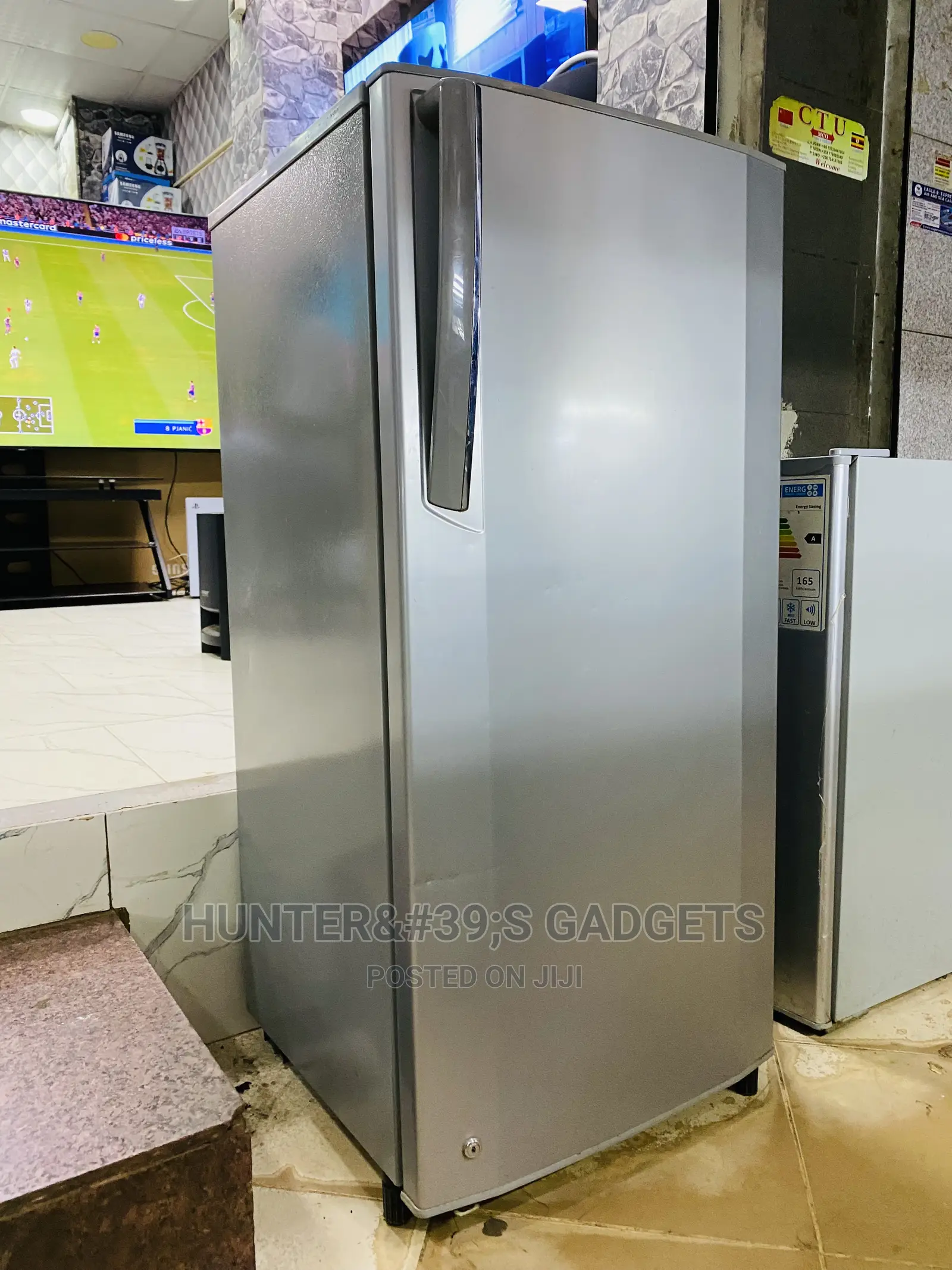 Lg Fridge 250 Liters Silver as Good as New