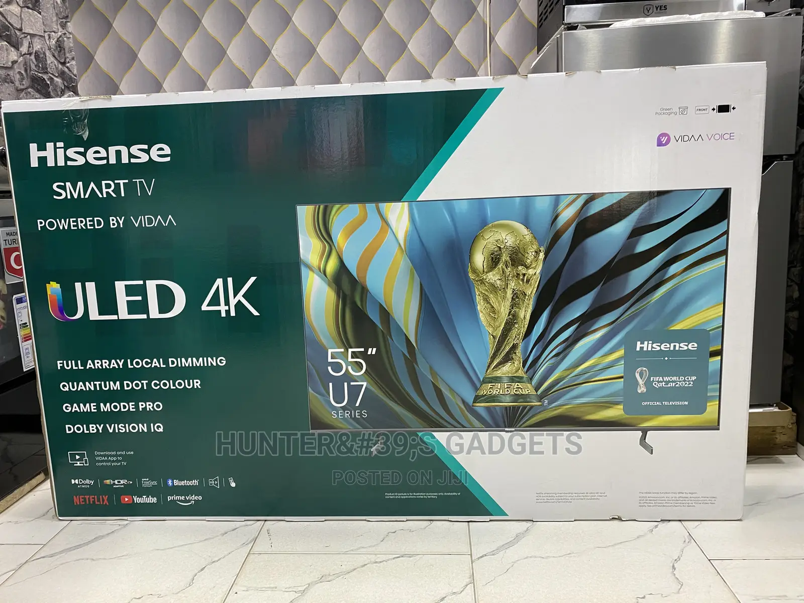 Hisense 55inch Uled Quantum Dot Tv Smart High End Tv
