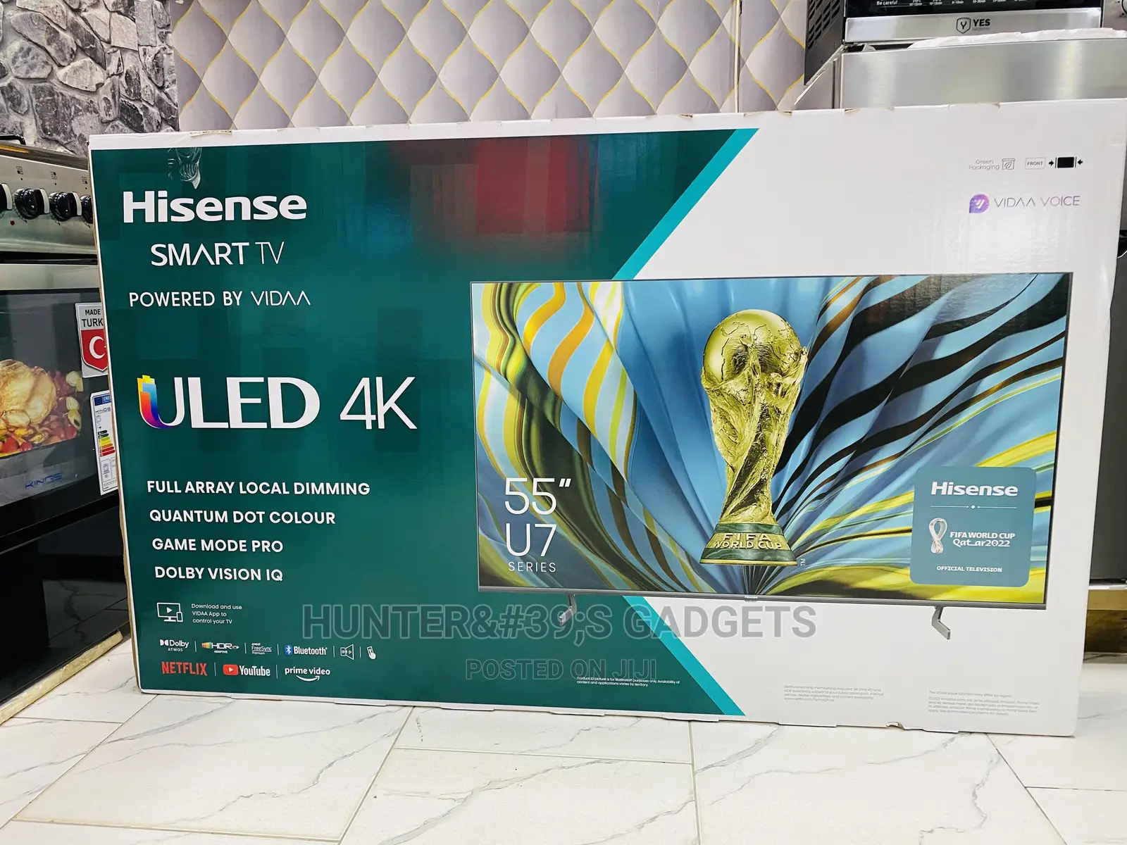 Hisense 55inch Uled Quantum Dot Tv Smart High End Tv