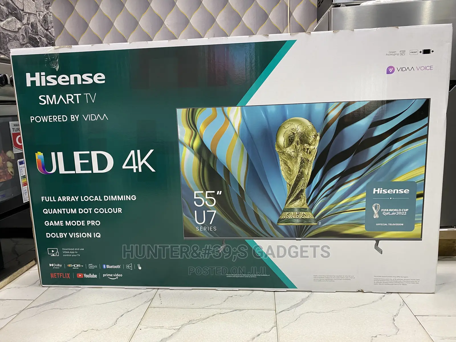 Hisense 55inch Uled Quantum Dot Tv Smart High End Tv