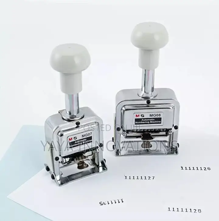 6 Digit Numbering Machine
