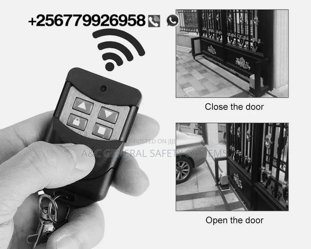 Automatic Remote Gate Motor Sliding Gate High Efficiency
