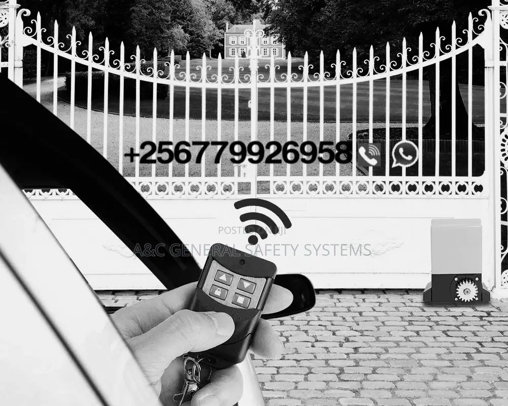 Automatic Remote Gate Motor Sliding Gate High Efficiency