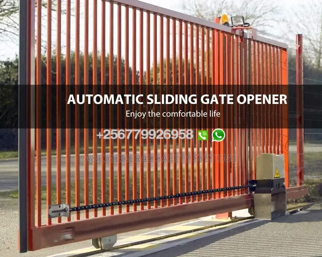 Automatic Remote Gate Motor Sliding Gate High Efficiency