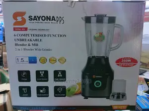 Sayona Blender Heavy Duty Professional Blender, Unbreakable