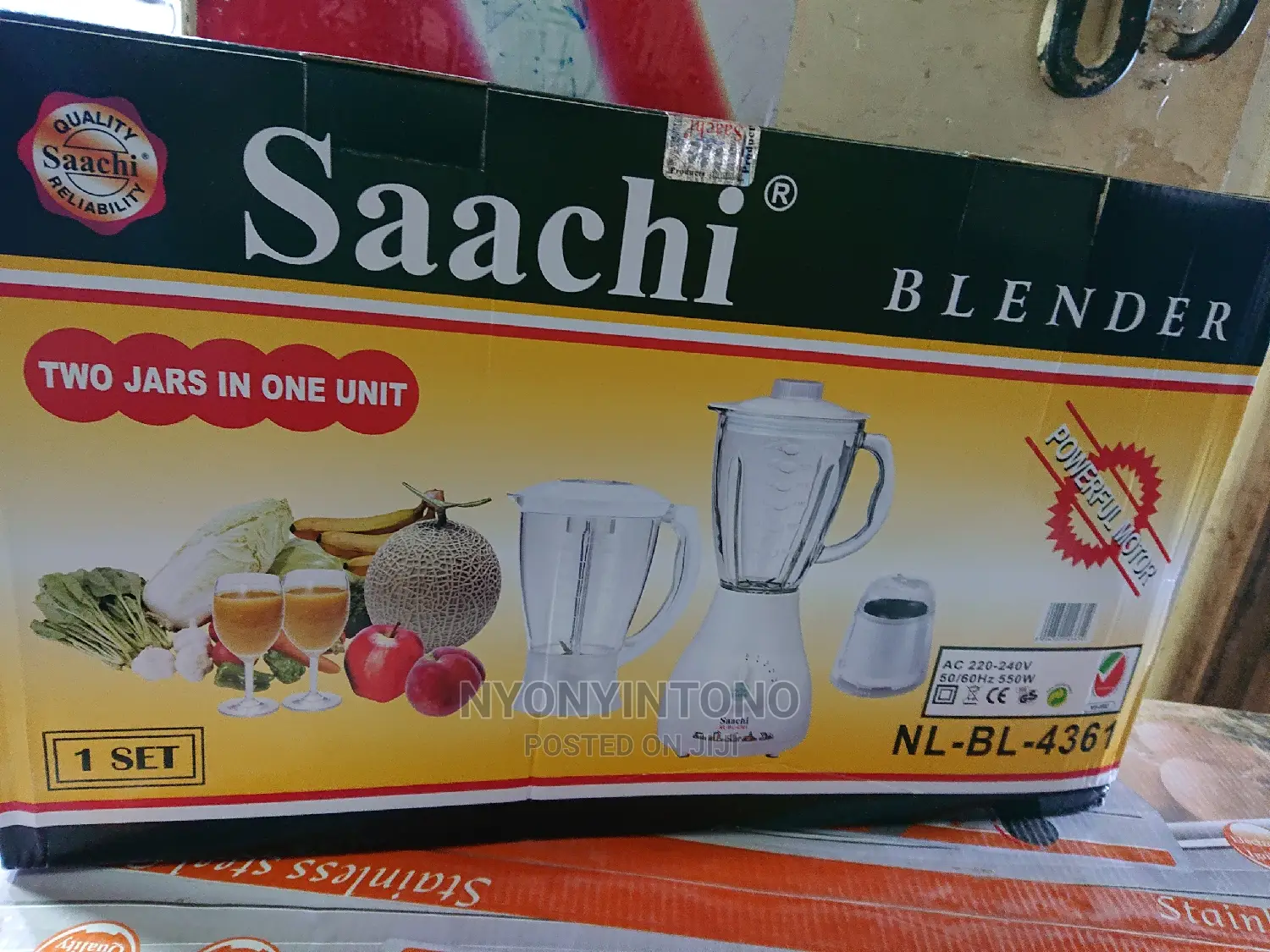 Saachi 3 in 1 Blender