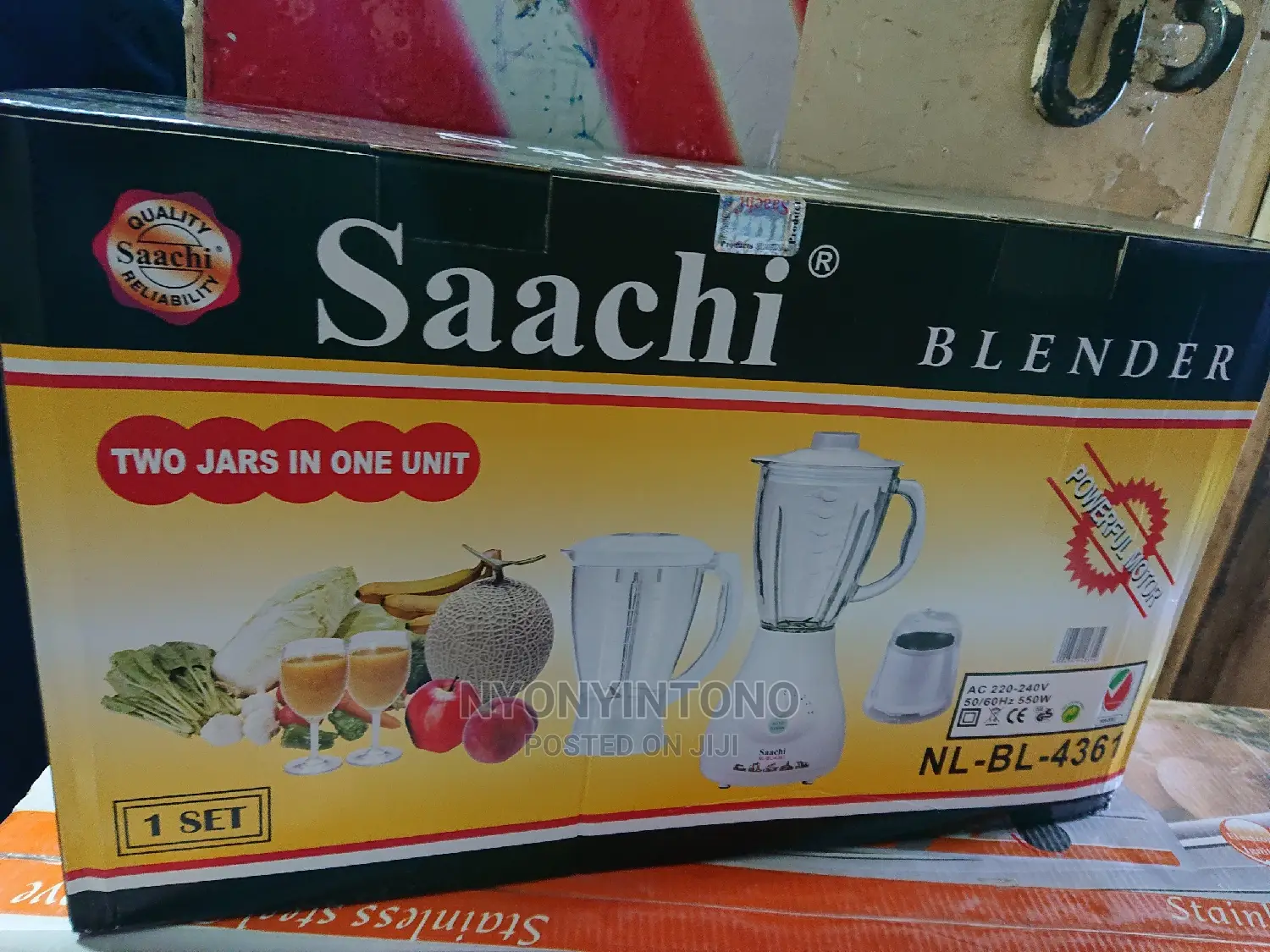 Saachi 3 in 1 Blender