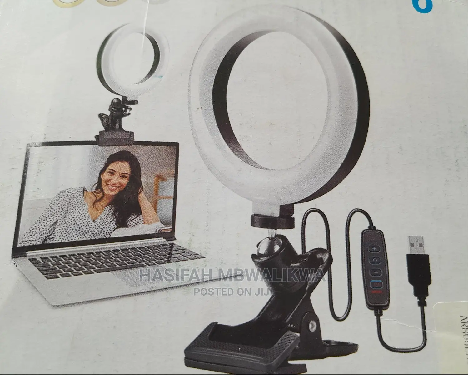 LED Ring Fill Light Plus a Phone Holder