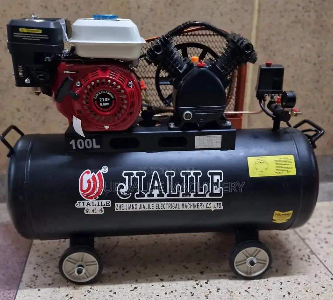 Air Compressor 100 Litres With Engine