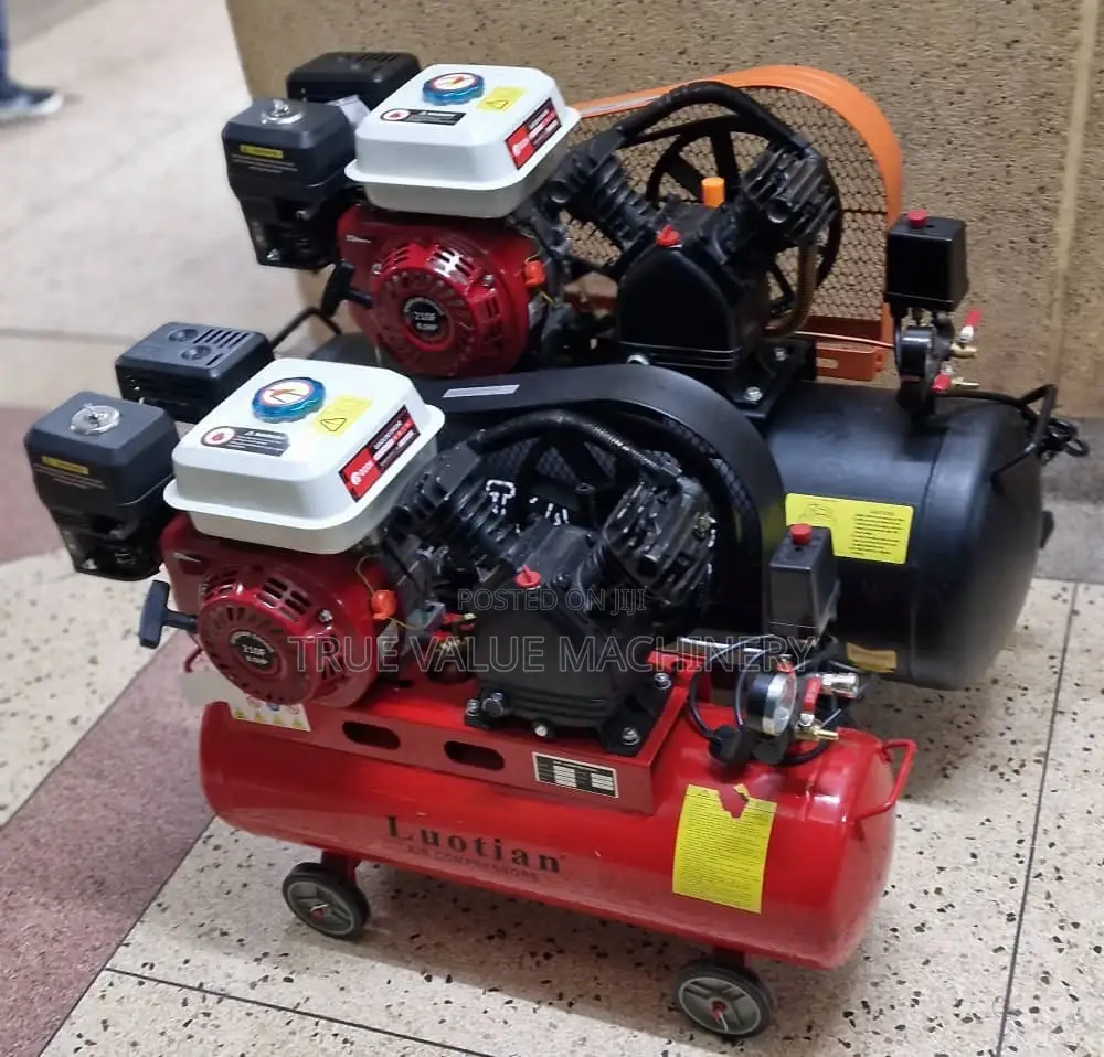 Air Compressor 100 Litres With Engine