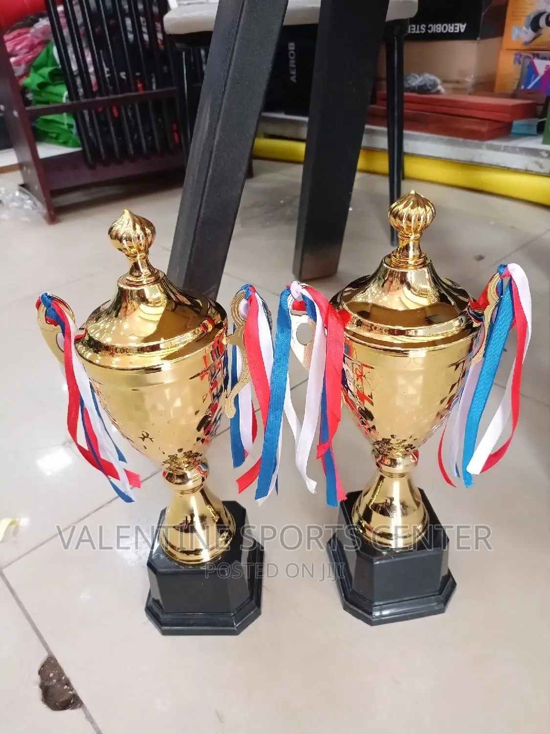 Football Trophies Gold Original Material