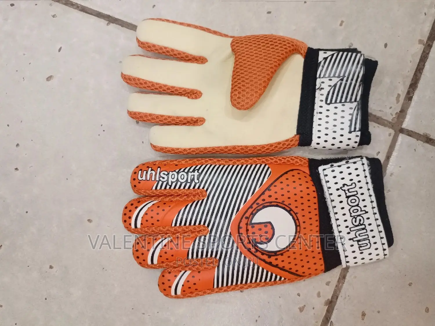 Goals Keeper Gloves Leather Original Material