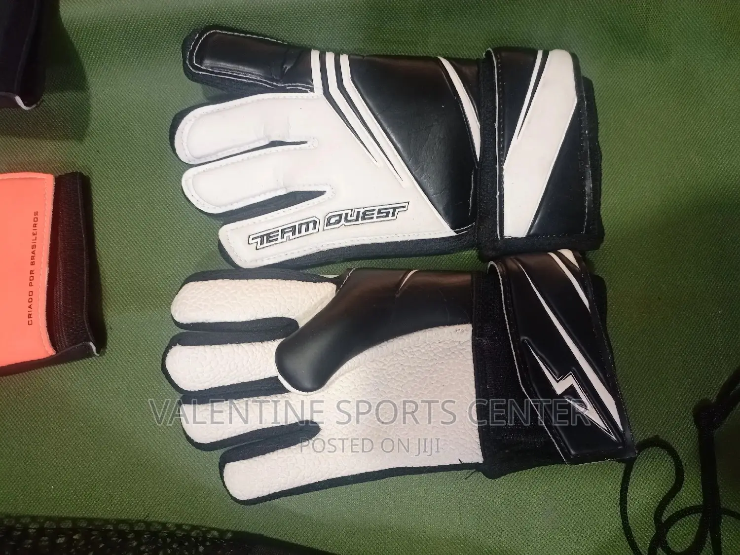 Goals Keeper Gloves Leather Original Material