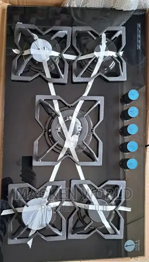GAS HOB 5gas Burners 60by90cm