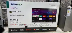 Toshiba 65inch Ultra Hd Smart Frameless With Silver Body