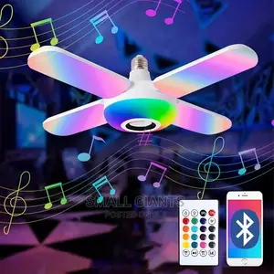 Foldable Music Fan Lamp
