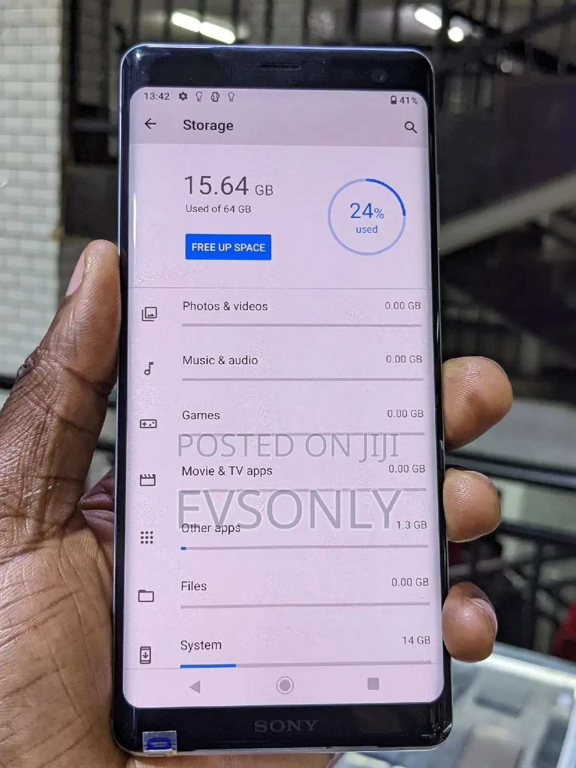 Sony Xperia XZ3 64 GB Silver