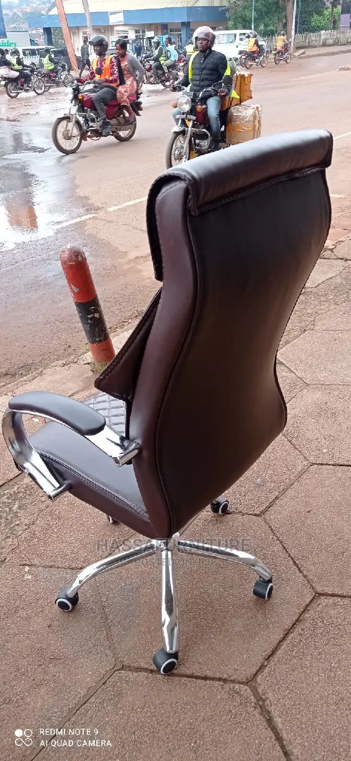 Leather Office Chair High Back