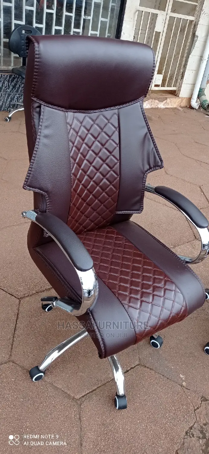 Leather Office Chair High Back