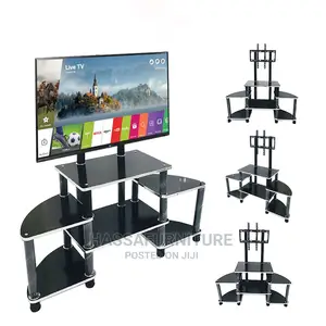 Wood and Metal Stands Brand New