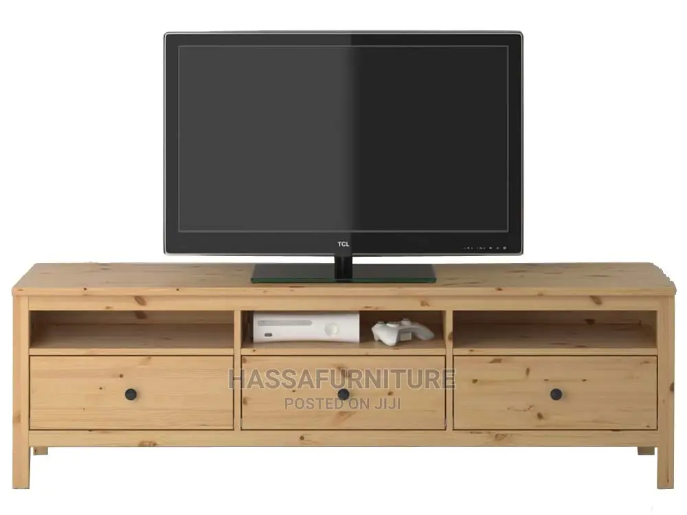 Wooden Tv Stand With Drawers