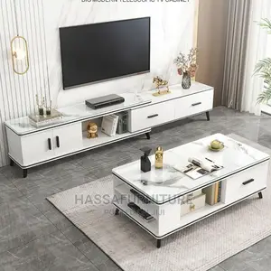 Brand New Set of Table and Tv Stand