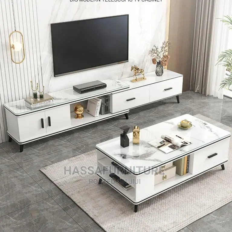 Brand New Set of Table and Tv Stand