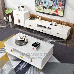 Brand New Set of Table and Tv Stand