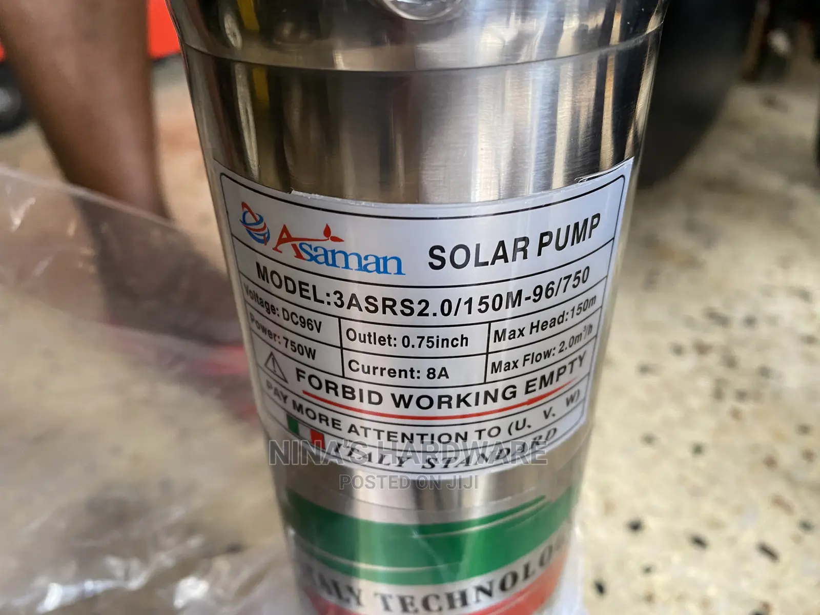 Solar Pump 150m (Italy Make)