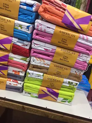 American Collection 6pcs Fitted Bedsheets