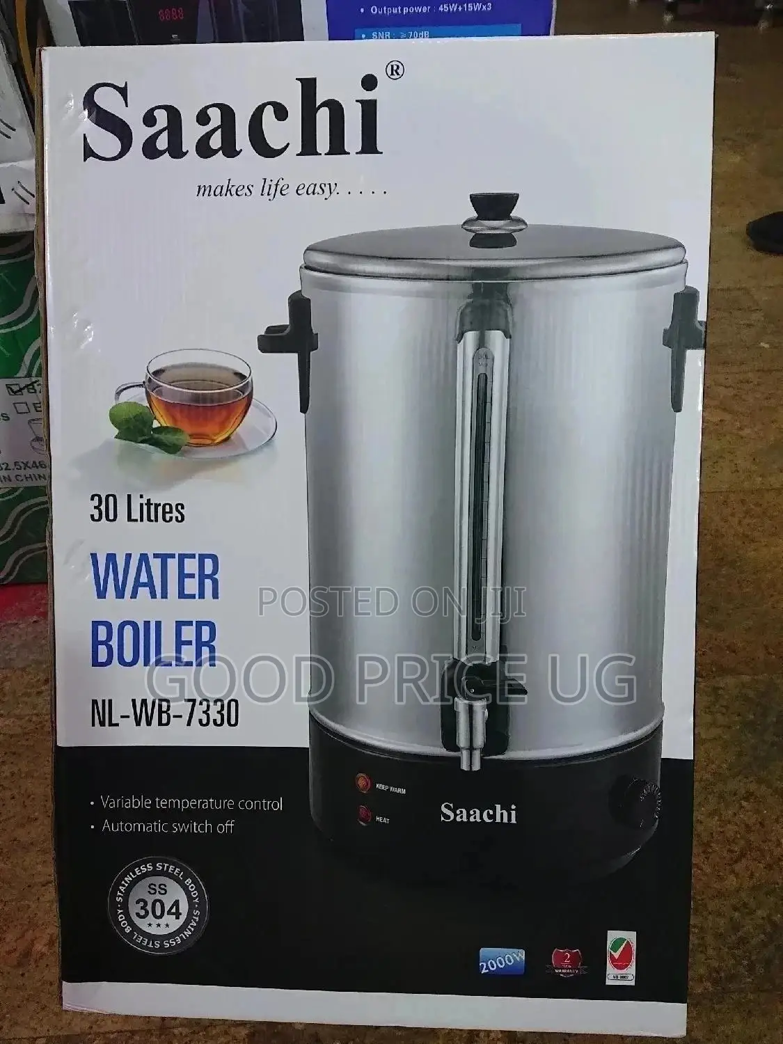 30 Litres Saachi Water Boiler