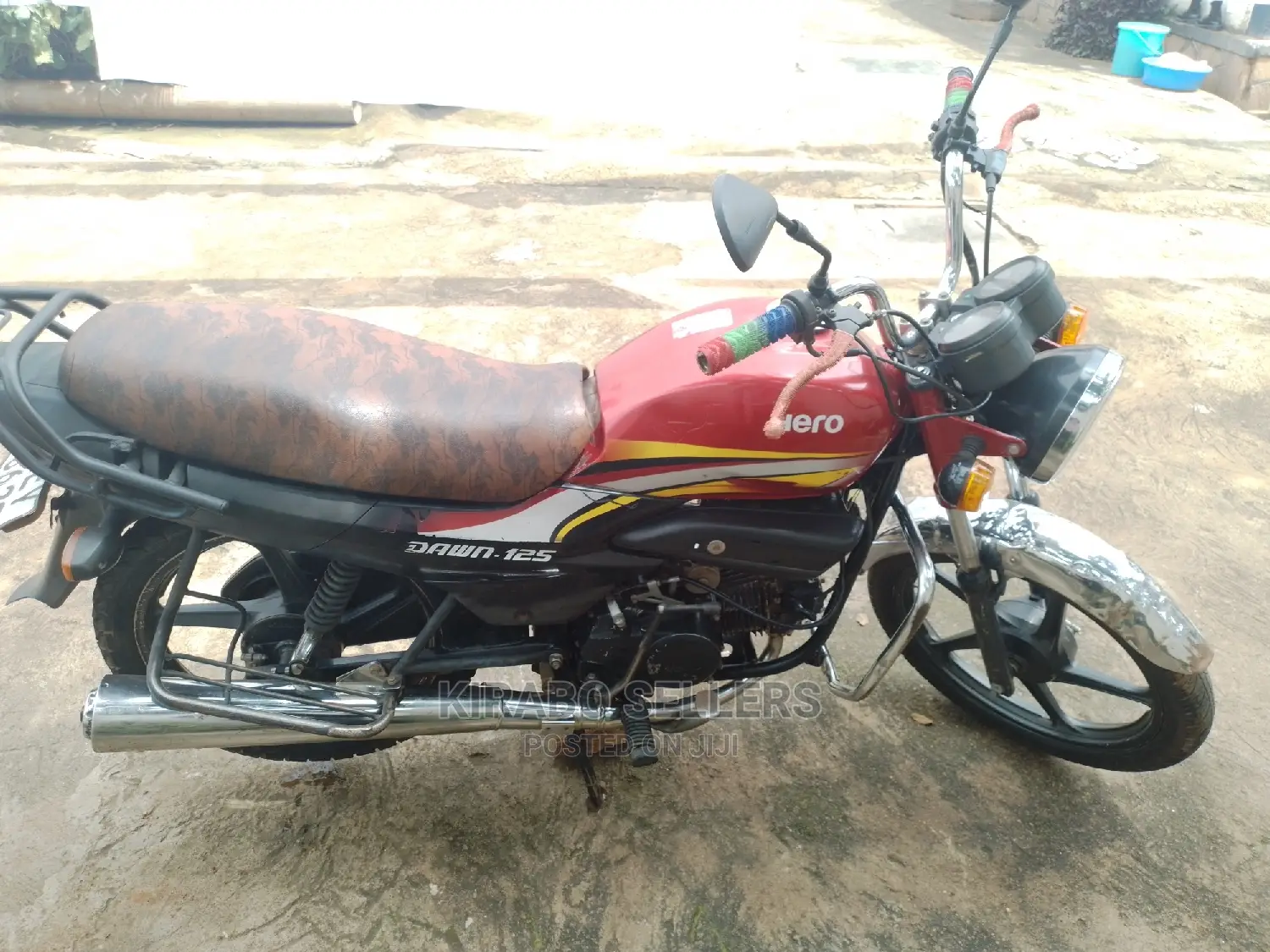Hero Dawn 125 2019 Red