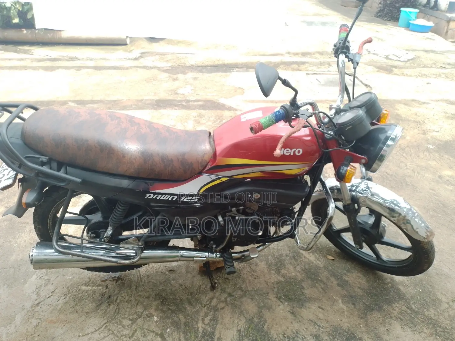 Hero Dawn 125 2019 Red