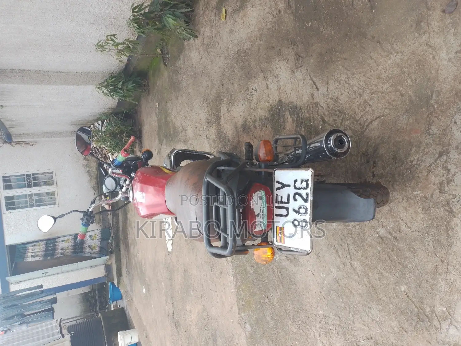 Hero Dawn 125 2019 Red