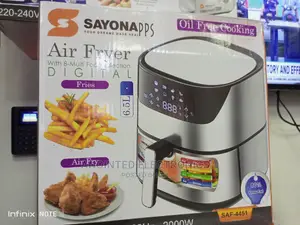 Sayona Air Fryer 6.8L