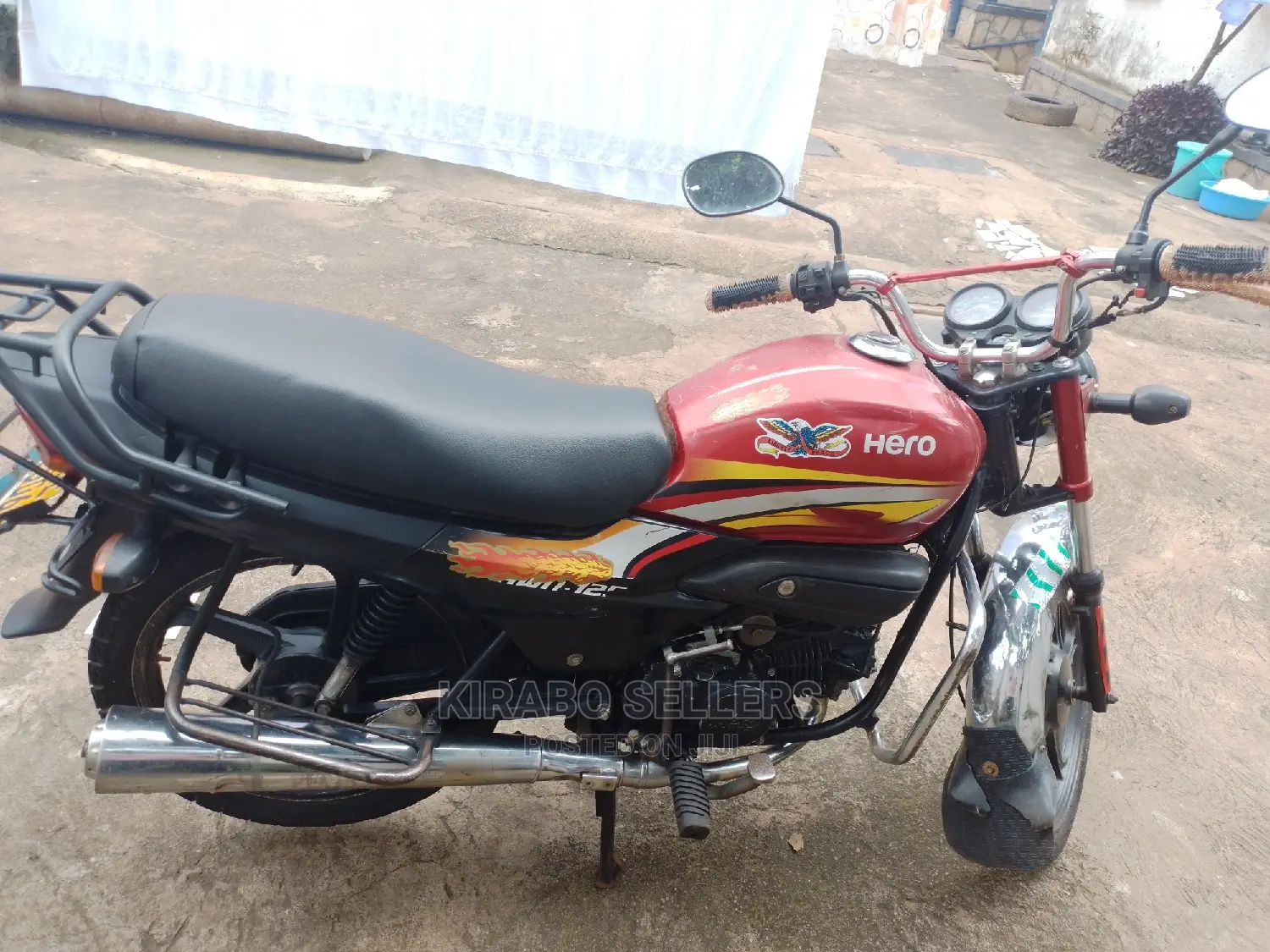 Hero Dash 125 2013 Red